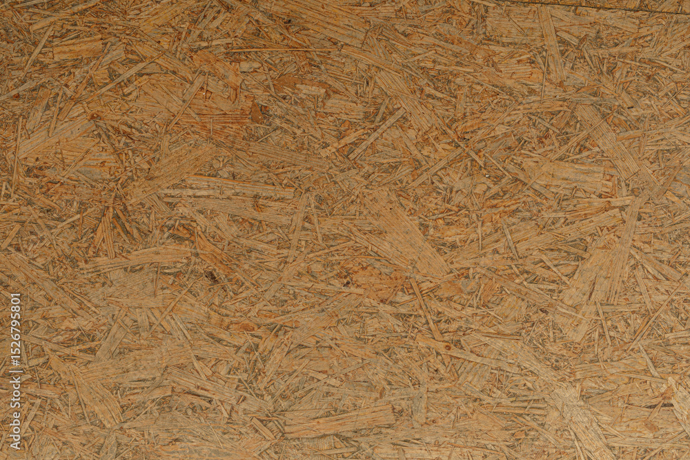 Poster High-resolution image of brown particle board texture, perfect for backgrounds and design projects.