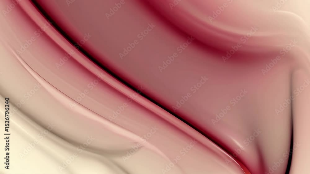 Poster beautiful flowing summer color abstract background. red and cream gradient mesh background