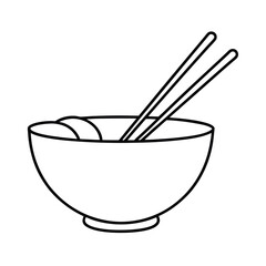 Continuous Line Drawing of Elegant Table Setting with Cutlery

