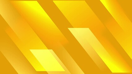 yellow geometric animation motion graphics video clip - Powered by Adobe