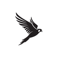 Majestic Falcon in Flight A Powerful Symbol of Freedom and Speed