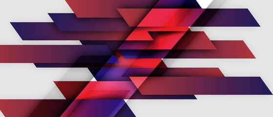 abstract new wave header illustration
