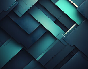 Black dark blue green teal cyan petrol jade abstract background. Geometric shape. Line stripe diagonal triangle angle 3d,booklet, brushed, cover, crystal, cyber, deep, diamond, effect, elegant,