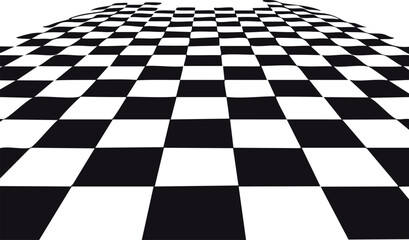 Checkerboard Pattern Silhouette Vector | Geometric Black Vector Art Illustration for Design Use