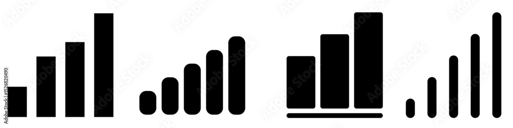 Poster wi fi icon vector set. signal illustration sign collection. mobile communications symbol. internet w