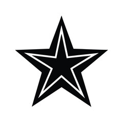 Obraz premium Star Icon Vector Illustration