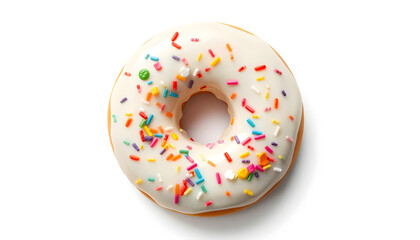 Delicious donut delight bakery food photography bright atmosphere top view sweet treats