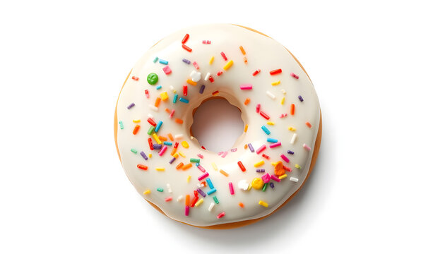 Delicious donut delight bakery food photography bright atmosphere top view sweet treats