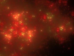 Imaginatory fractal abstract background Image