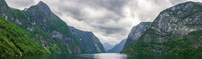 Views from the cruise that goes from Flam to Gudvangen (Norway)