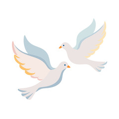 dove of peace vector