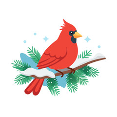 bird on branch
