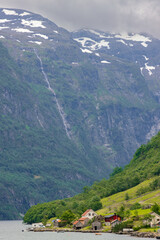 Views from the cruise that goes from Flam to Gudvangen (Norway)