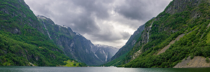 Views from the cruise that goes from Flam to Gudvangen (Norway)