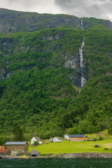 Views from the cruise that goes from Flam to Gudvangen (Norway)