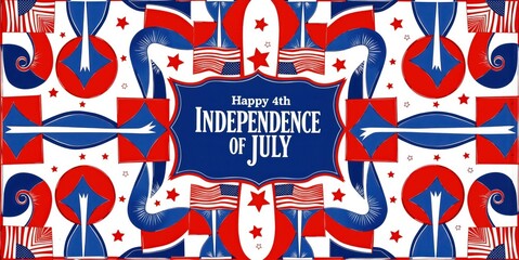 a patriotic background with the words happy independence day
