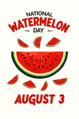national watermelon day