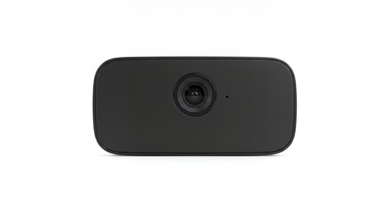 Black rectangular vehicle mirror