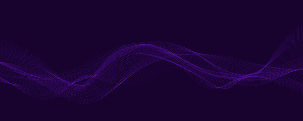 abstract purple wave background.