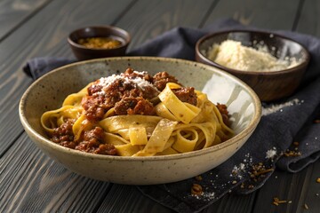 Authentic Tagliatelle al Rag&ugrave; (Bolognese) &ndash; Classic Italian Meat Sauce Pasta
