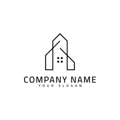 Interior Line Luxury logo design