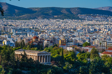 Naklejka premium panorama of florence
