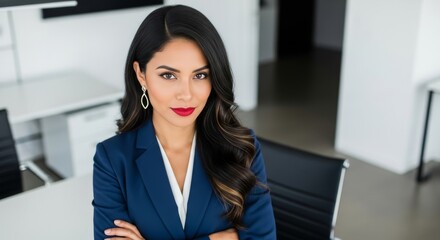 Confident Businesswoman Portrait Professional Headshot of a Successful Female Executive