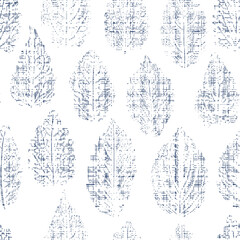 vector set of winter trees