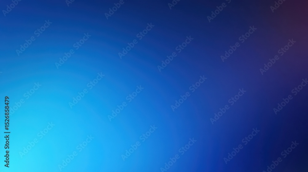 Poster abstract blue gradient background with a smooth and vibrant color transition, perfect for technology