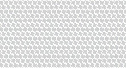 seamless pattern of white fabric and gray color flowers