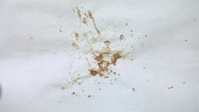 Forensic test for the identification of bloodstains with hydrogen peroxide