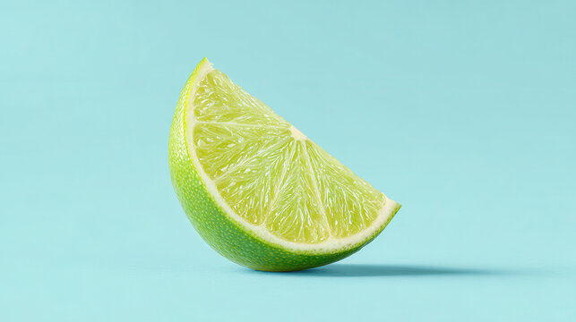 minimalist taco on clean ultrabright background featuring single vibrant green ingredient positioned to right