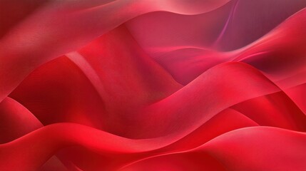 Obraz premium Red abstract wave line background.
