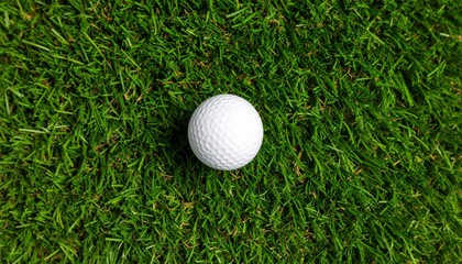 Golf ball , top view