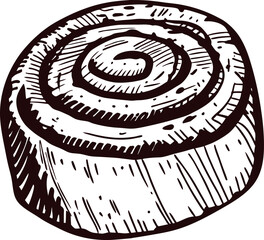simple-cinnamon-roll-with-spiral-icing---- (1).eps