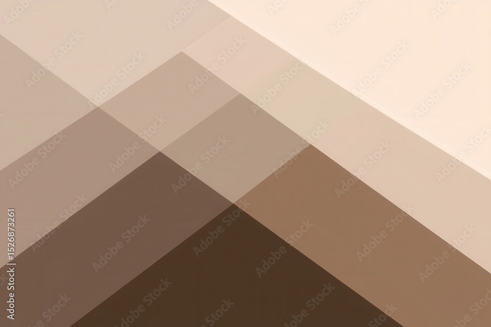 Canvas Prints abstract geometric background in soft neutral tones and shades