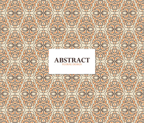 Ornamental Hand Drawn Swirl Damask Style Vintage Pattern Decorative Background