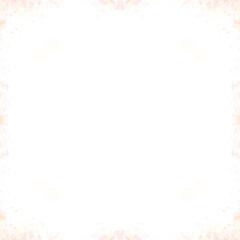 Luxury Sparkling Bokeh Border Frame PNG File With Transparent Background