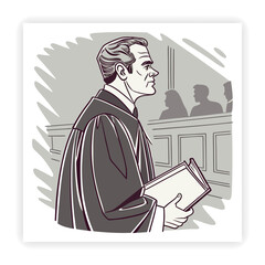 Legal and Law Doodle Icons