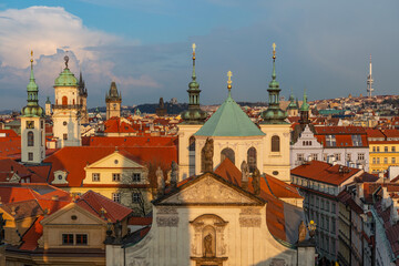 The historical center of the capital of the Czech Republic - the city of Prague