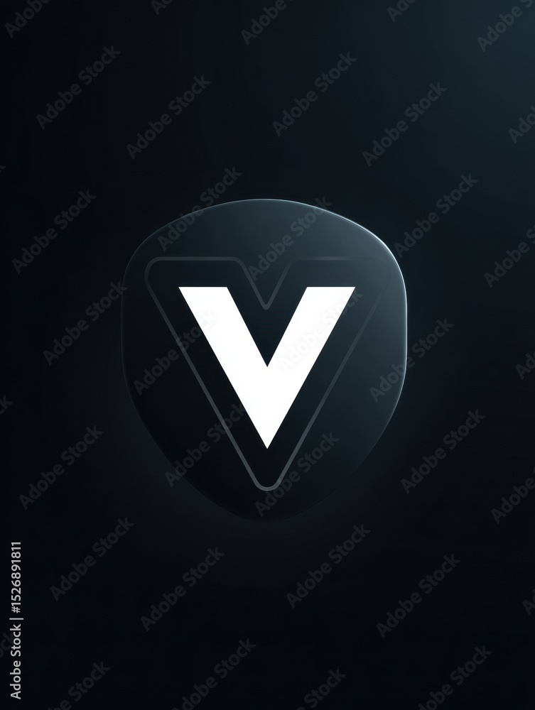 Poster Anonymous Web Browsing Symbol on Dark Background With VPN Trail Showing Additional Privacy and Security Features
