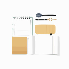 vector illustration of a blank board