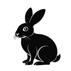 vector illustration of a rabbit