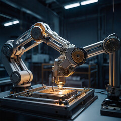 Precision Robotics in Microchip Manufacturing