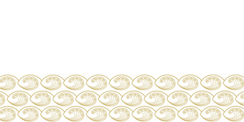 background chinese pattern wave vector