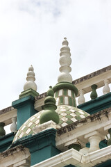 Ornate Secondary Dome Detail at Iglesia de San Felipe, Pasto