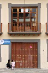 Antique Colonial Facade in Pasto, Nariño