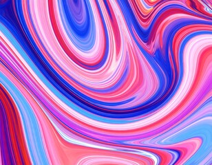 Abstract swirling paint patterns
