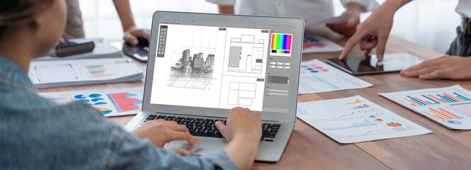 Architectural design brisk software application for architect business and professional designer
