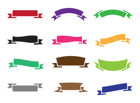 set of banners